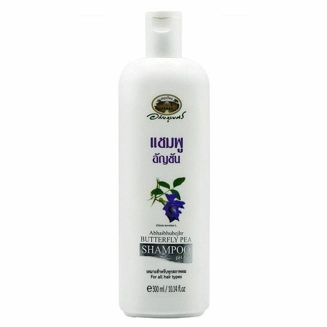 Abhaibhubejhr Шампунь укрепляющий «Клитория и лаванда» / Butterfly Pea Shampoo, 300 мл